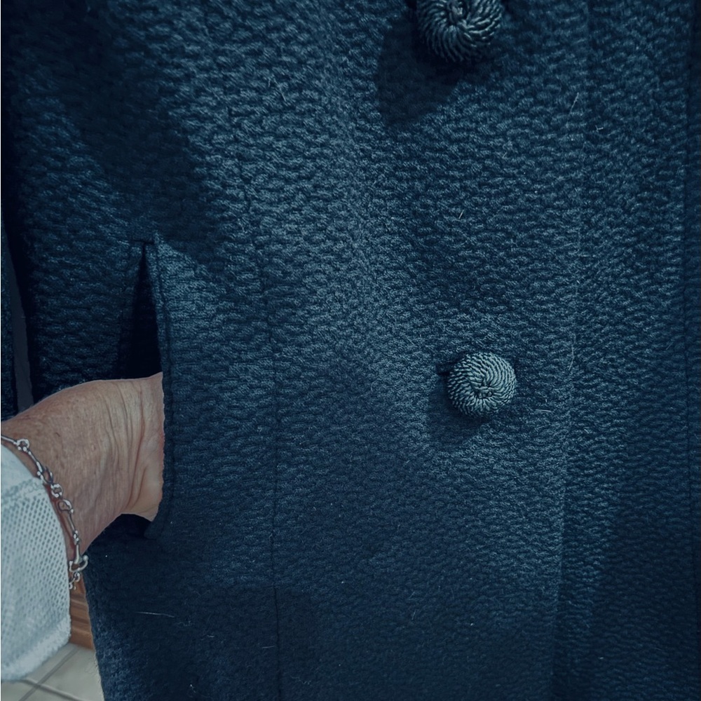 Very Vintage AMAZING  Wool/fur ladies coat A MUST SEE !! - Picture 8 of 14